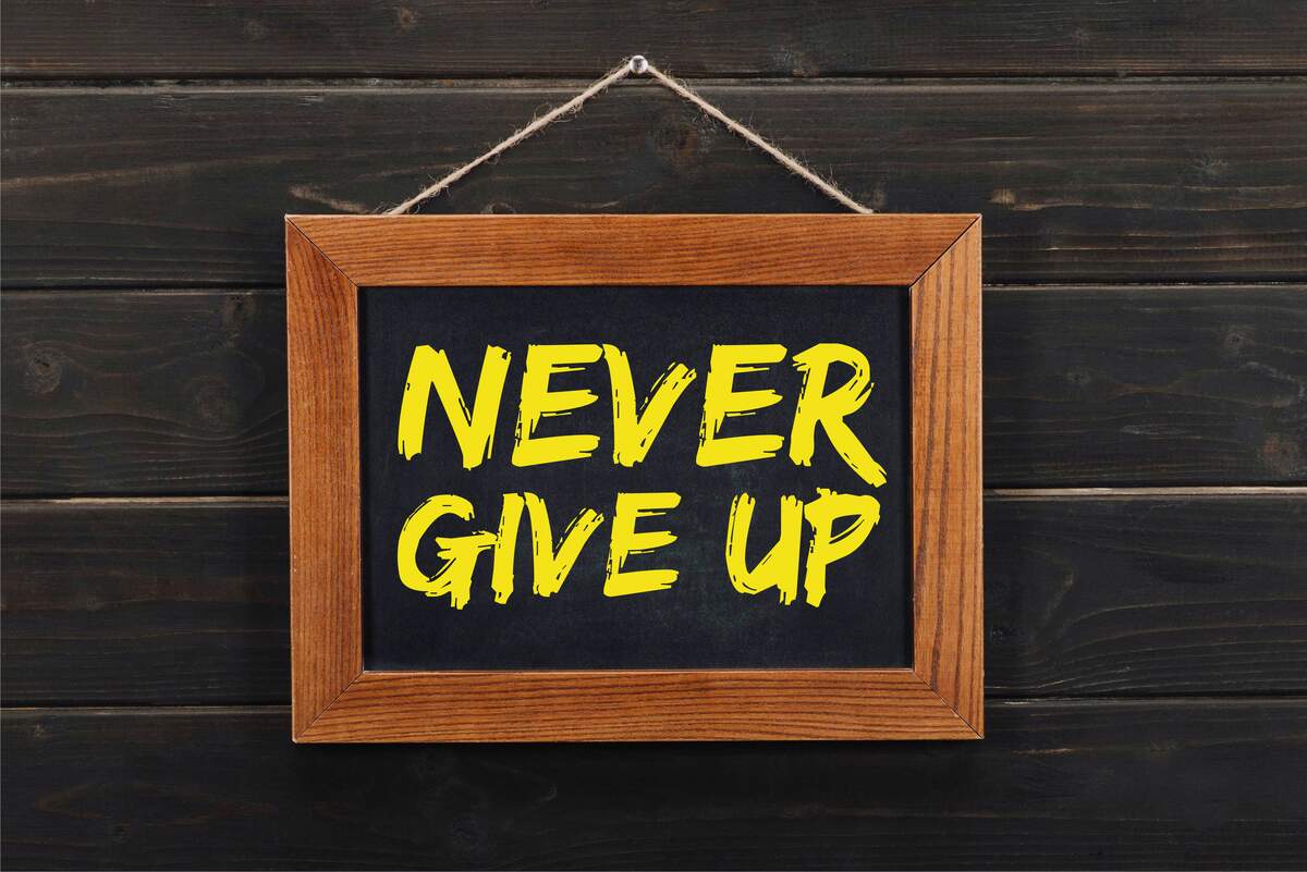 Never Give Up Day