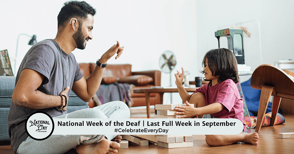 International Week of the Deaf