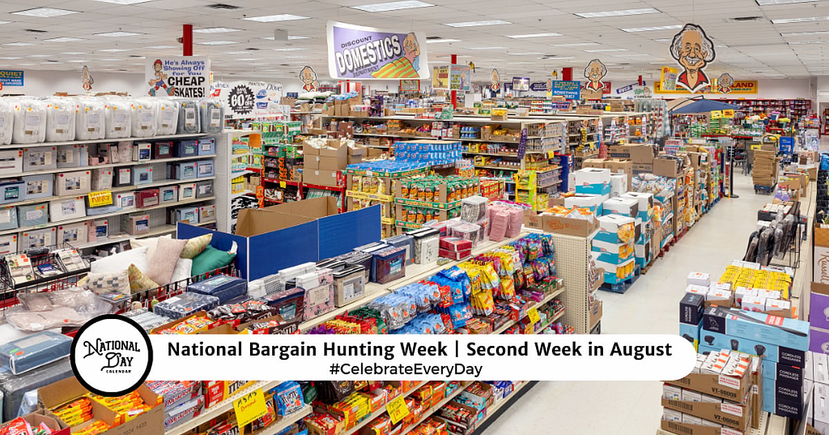 National Bargain Hunting Week