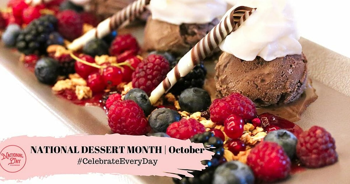 National Dessert Month