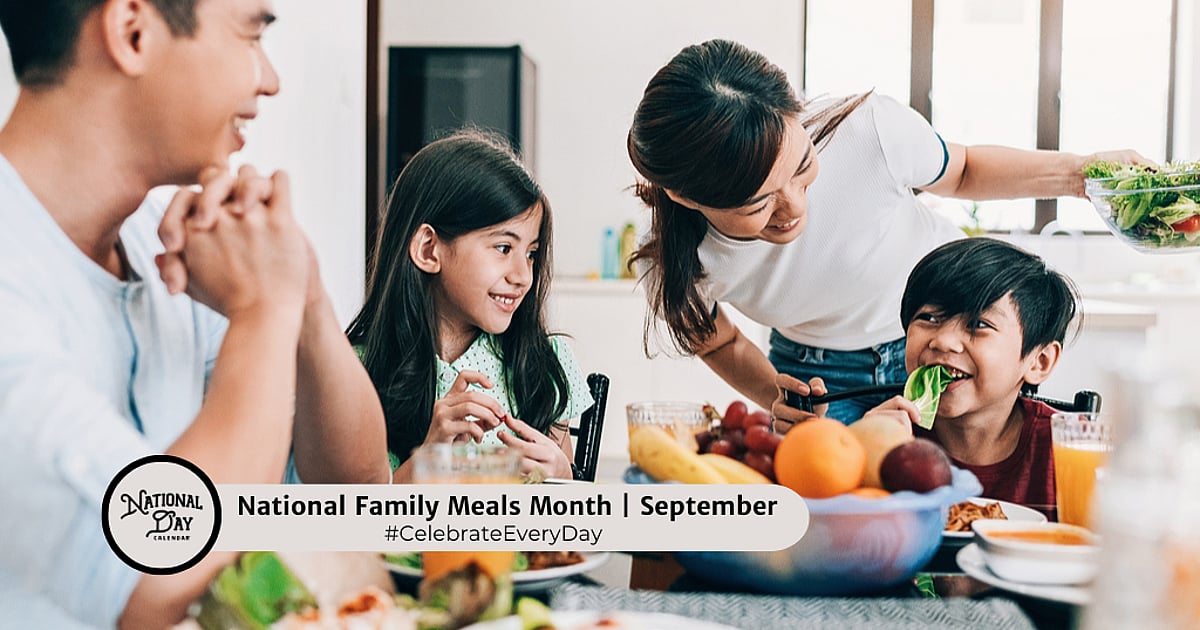 National Family Meals Month