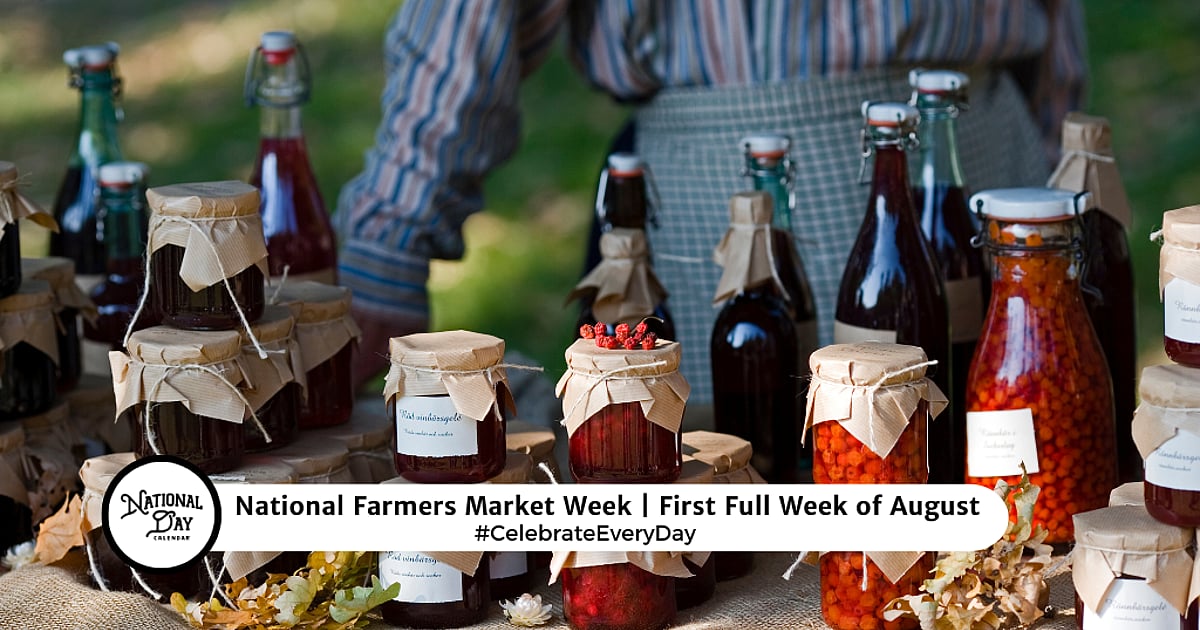 National Farmers Market Week