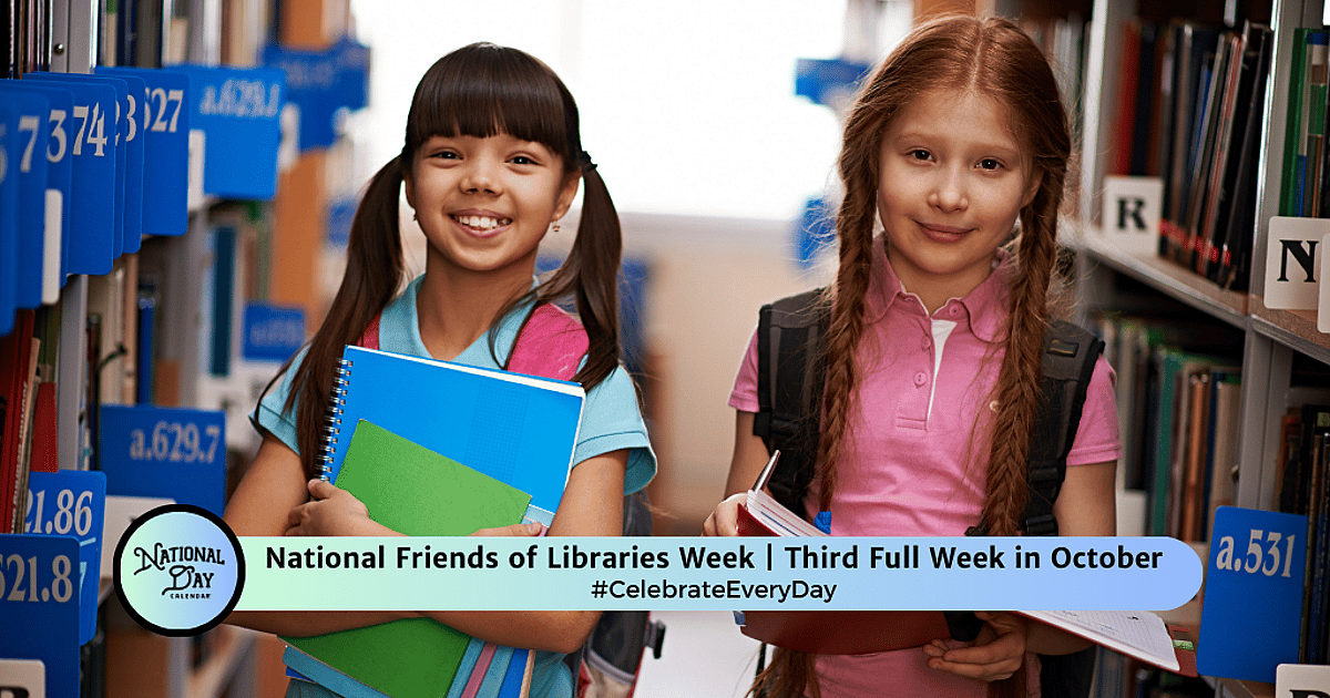 National Friends of Libraries Week
