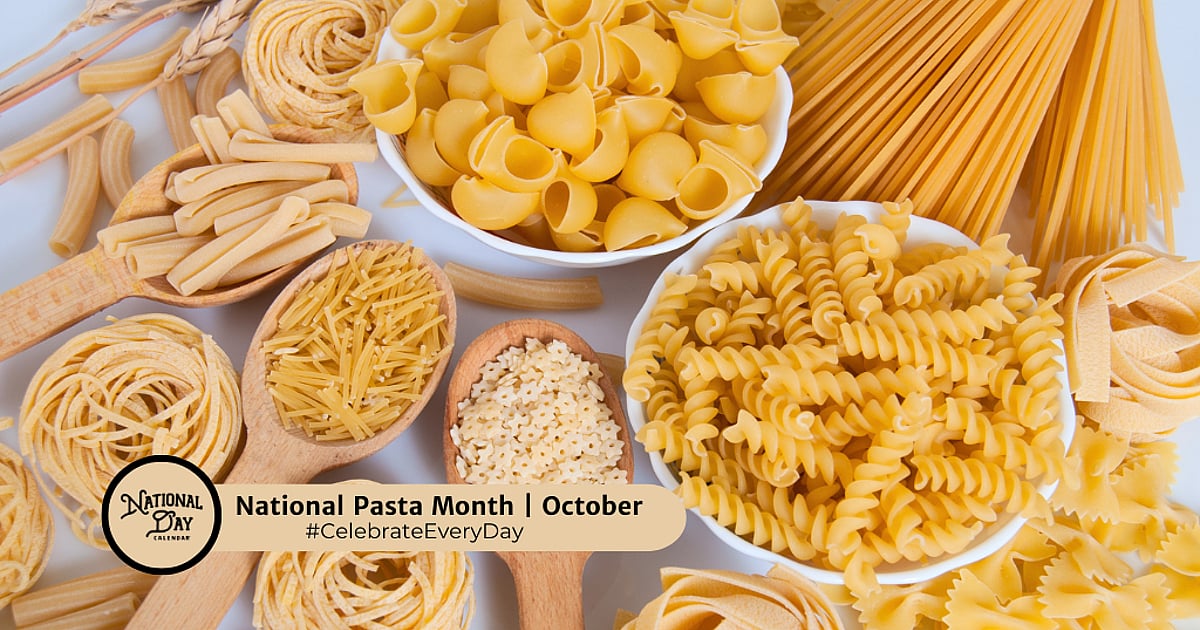 National Pasta Month