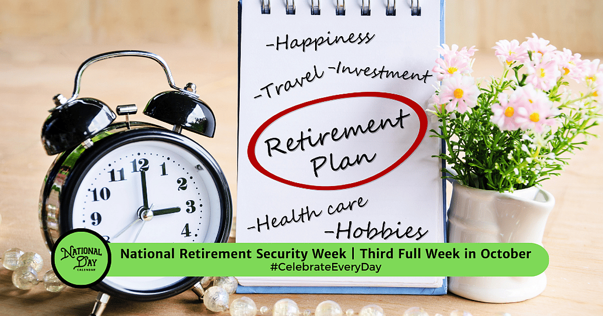 National Retirement Security Week