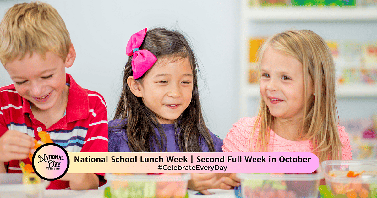 National School Lunch Week