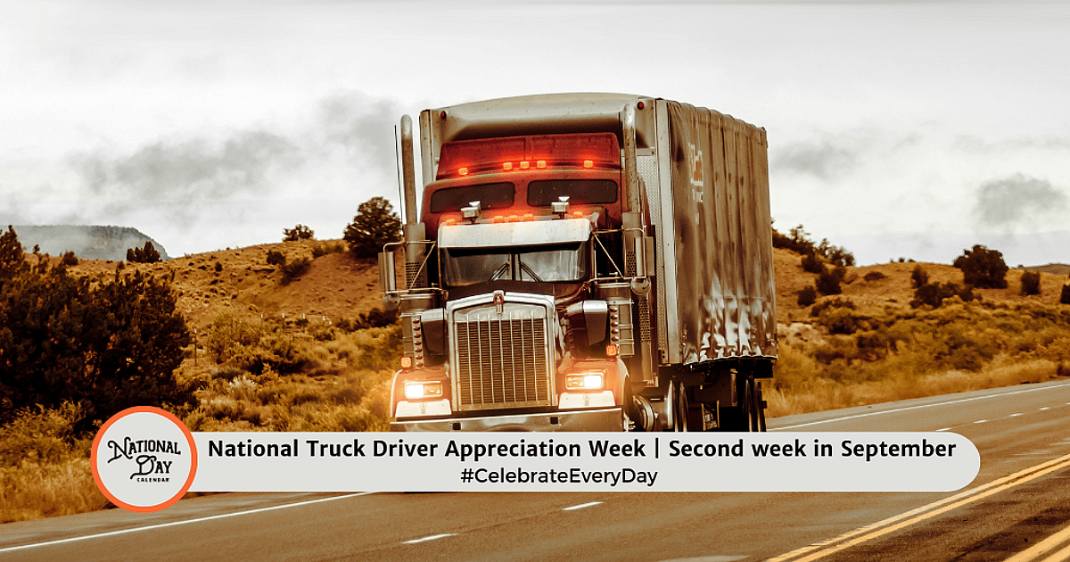 National Truck Driver Appreciation Week