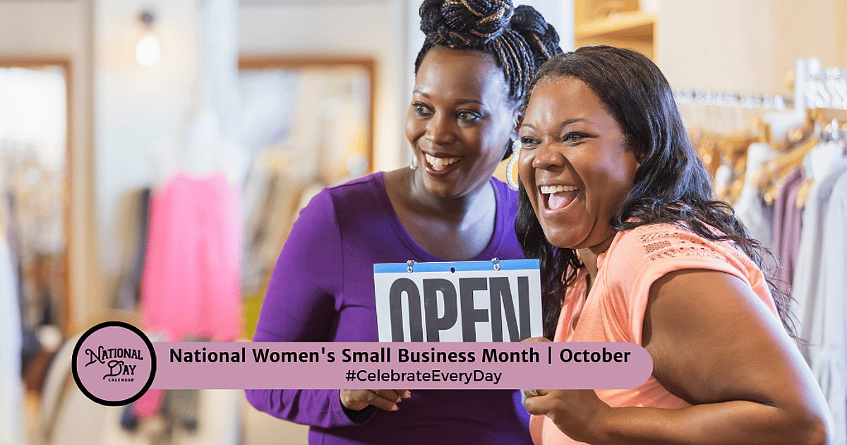 National Women's Small Business Month