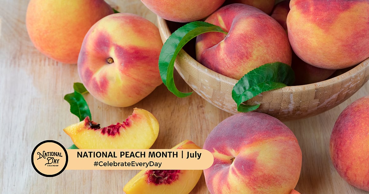 National Peach Month
