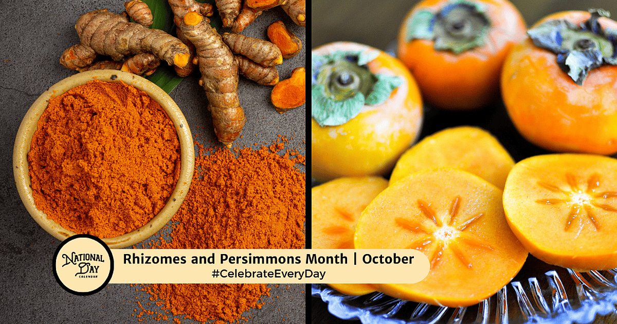 Rhizomes and Persimmons Month