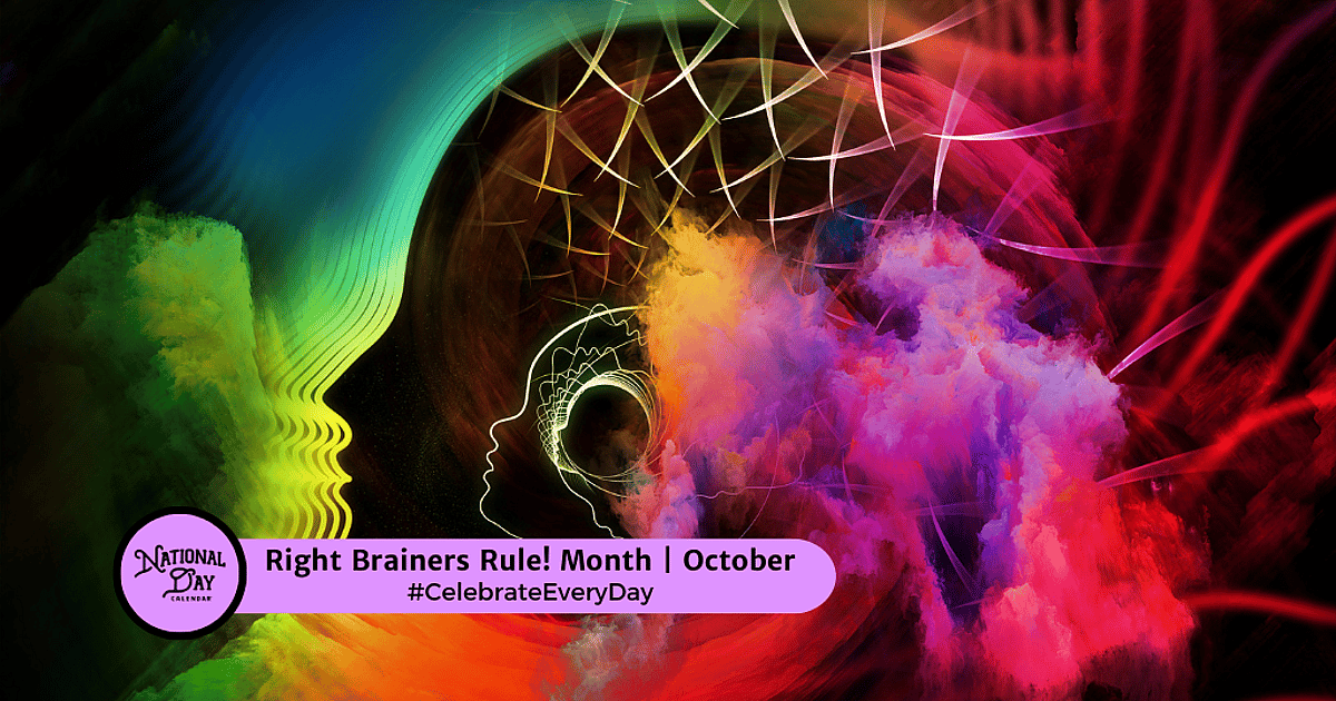 Right Brainers Rule! Month