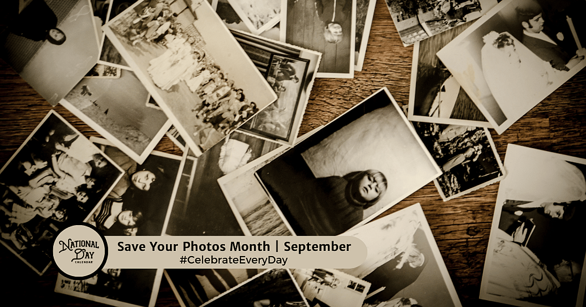 Save Your Photos Month