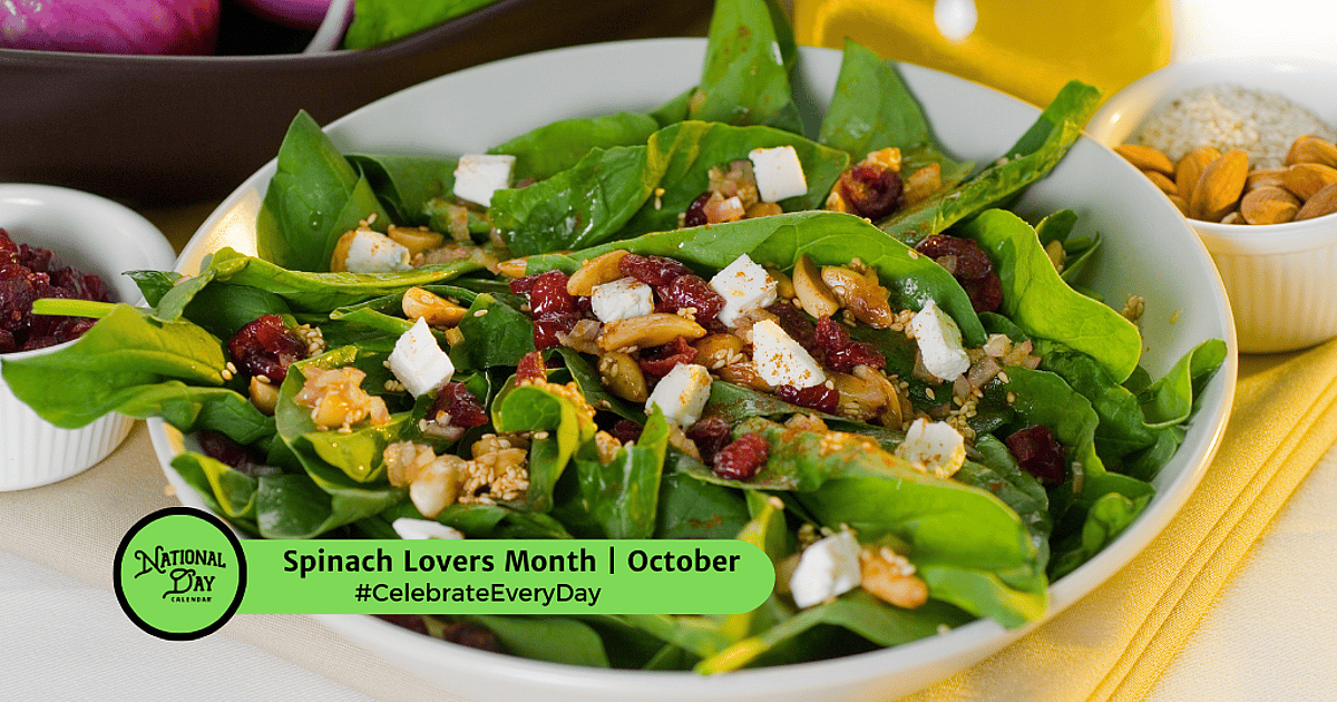 Spinach Lovers Month