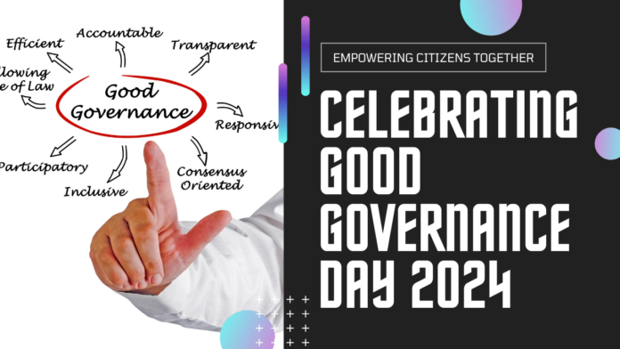 Good Governance Day 2024