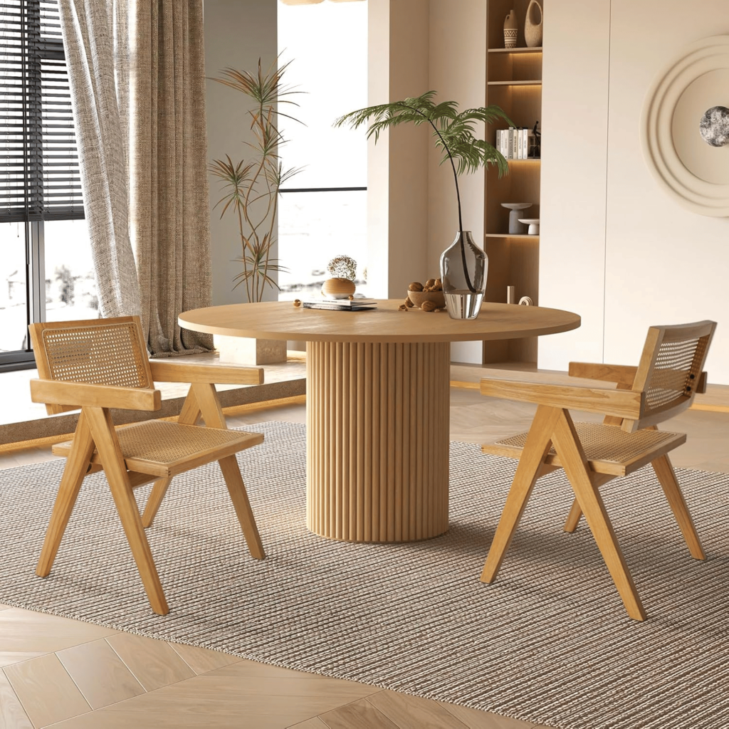 modern round dining tables for 4