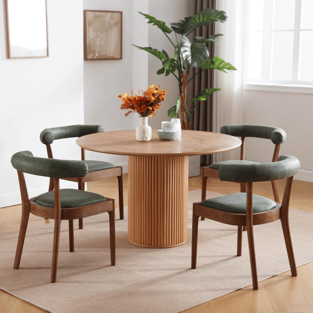 modern round dining tables for 4